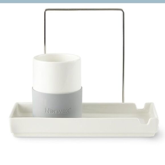 Norwex Porcelain Sink Organizer NWT - Picture 1 of 9